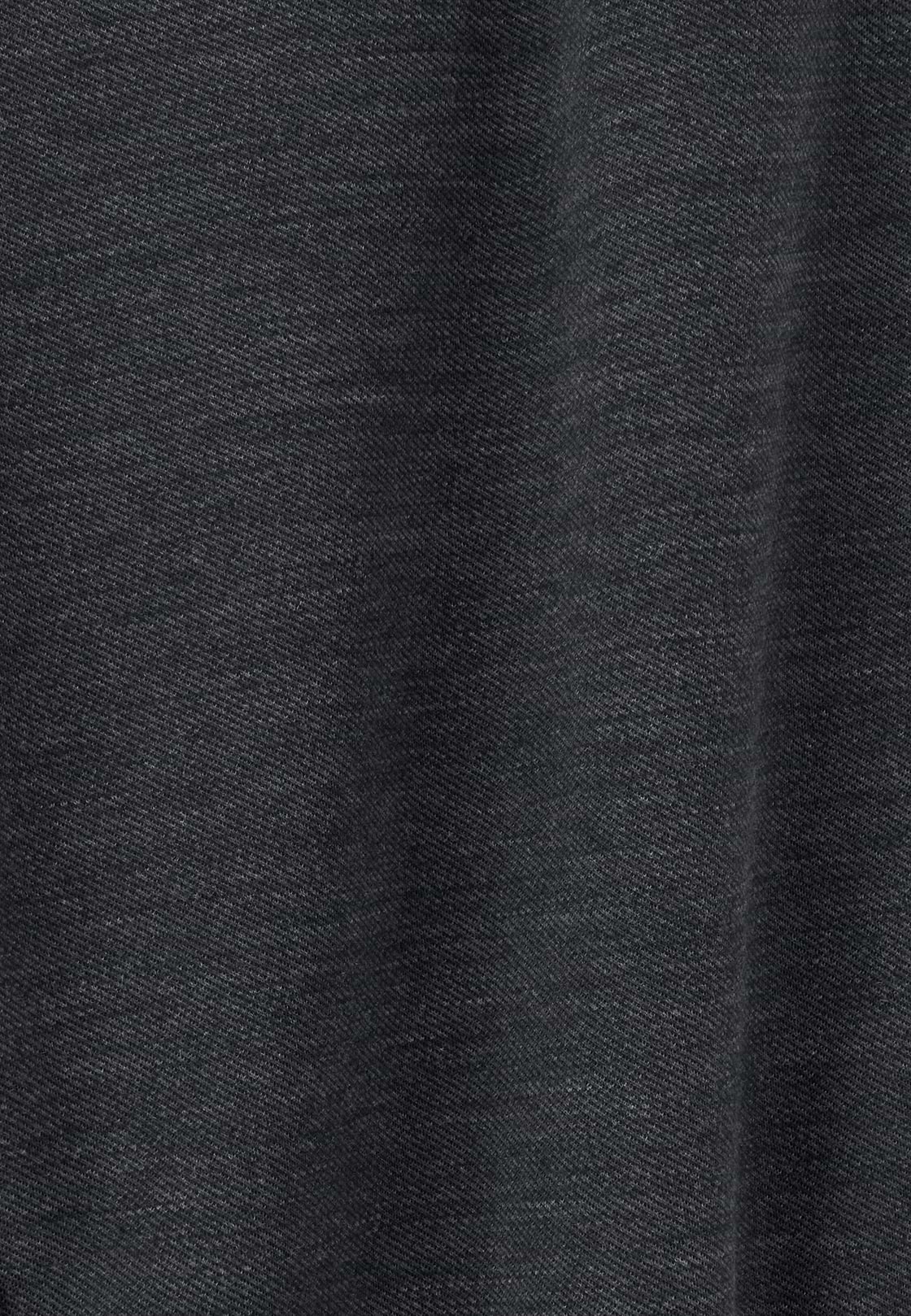 Jogginghose aus Mischgewebe WOOLTECH mit diagonalem Muster, Holzkohle, hi-res, 4