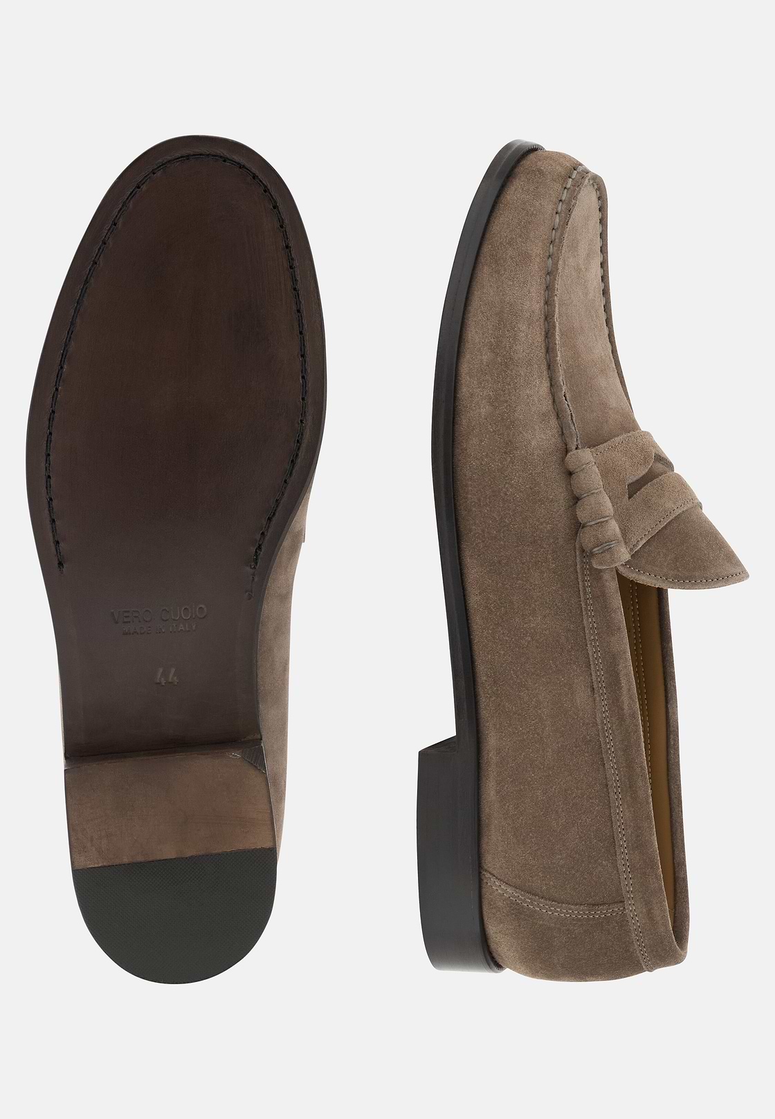 Wildleder-Mokassin, Taupe, hi-res, 4