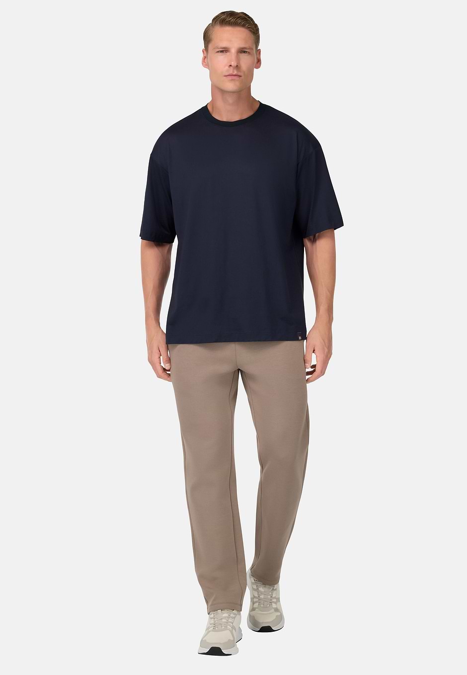 High-Performance Jersey T-Shirt, Navy blue, hi-res