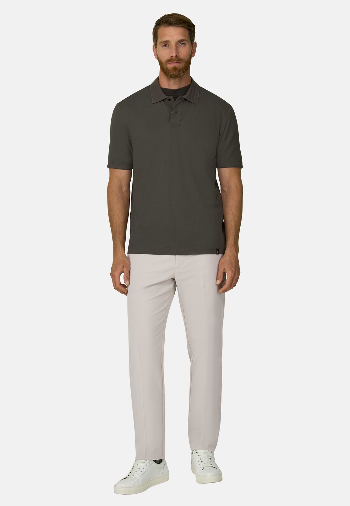 Trousers in Technical Fabric B Tech, Sand, hi-res, 2