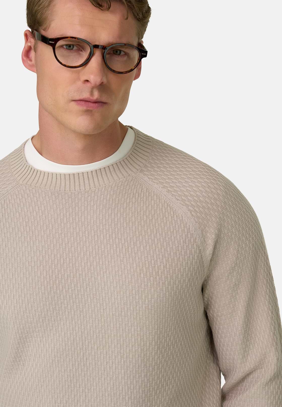 Cotton Crew Neck, , hi-res, 4