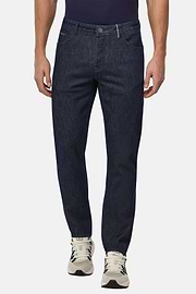 【★大感謝セール】 Cotton Selvedge Blue Dark Men's Denim Milano Boggi | Jeans クラブ