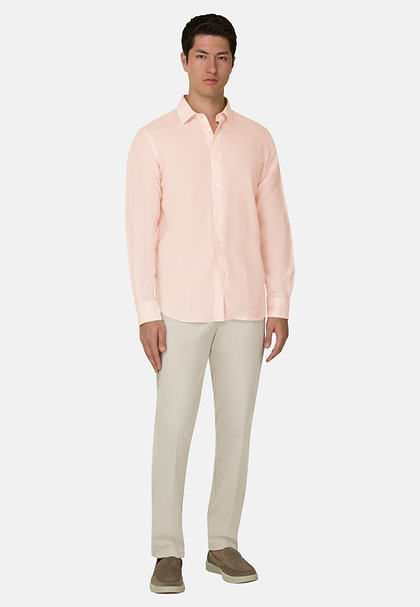 boggi dress shirts Boggi Milano, Slim Fit Cotton Shirt, Man, Light Blue, Size: 43