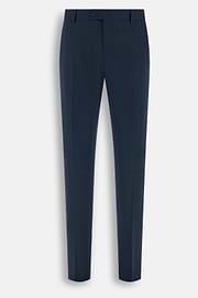 Suit Stretch Wool Cashmere Silk, Navy blue, thumb, 8