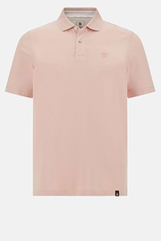 Polo En Piqué De Coton., Rose, hi-res