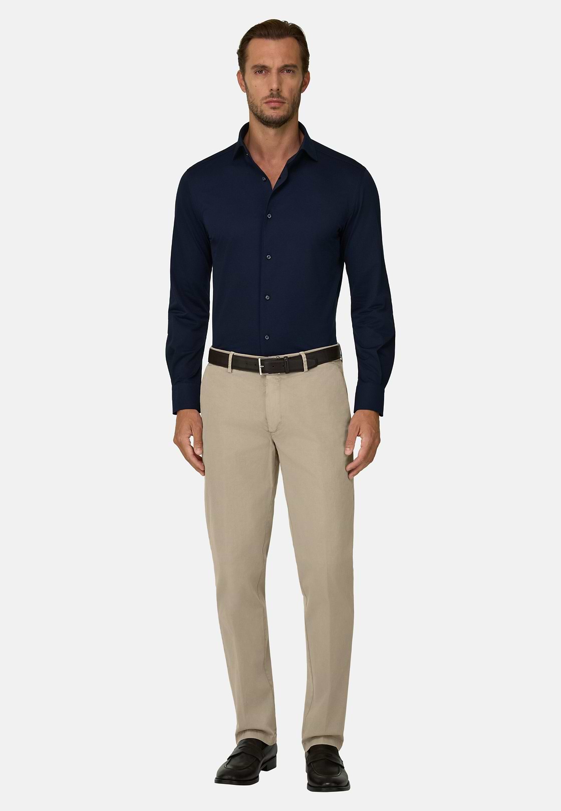 Stretch Cotton Trousers, , hi-res, 2