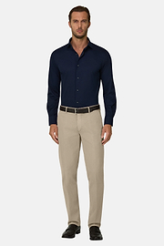 Stretch Cotton Trousers, , thumb, 2
