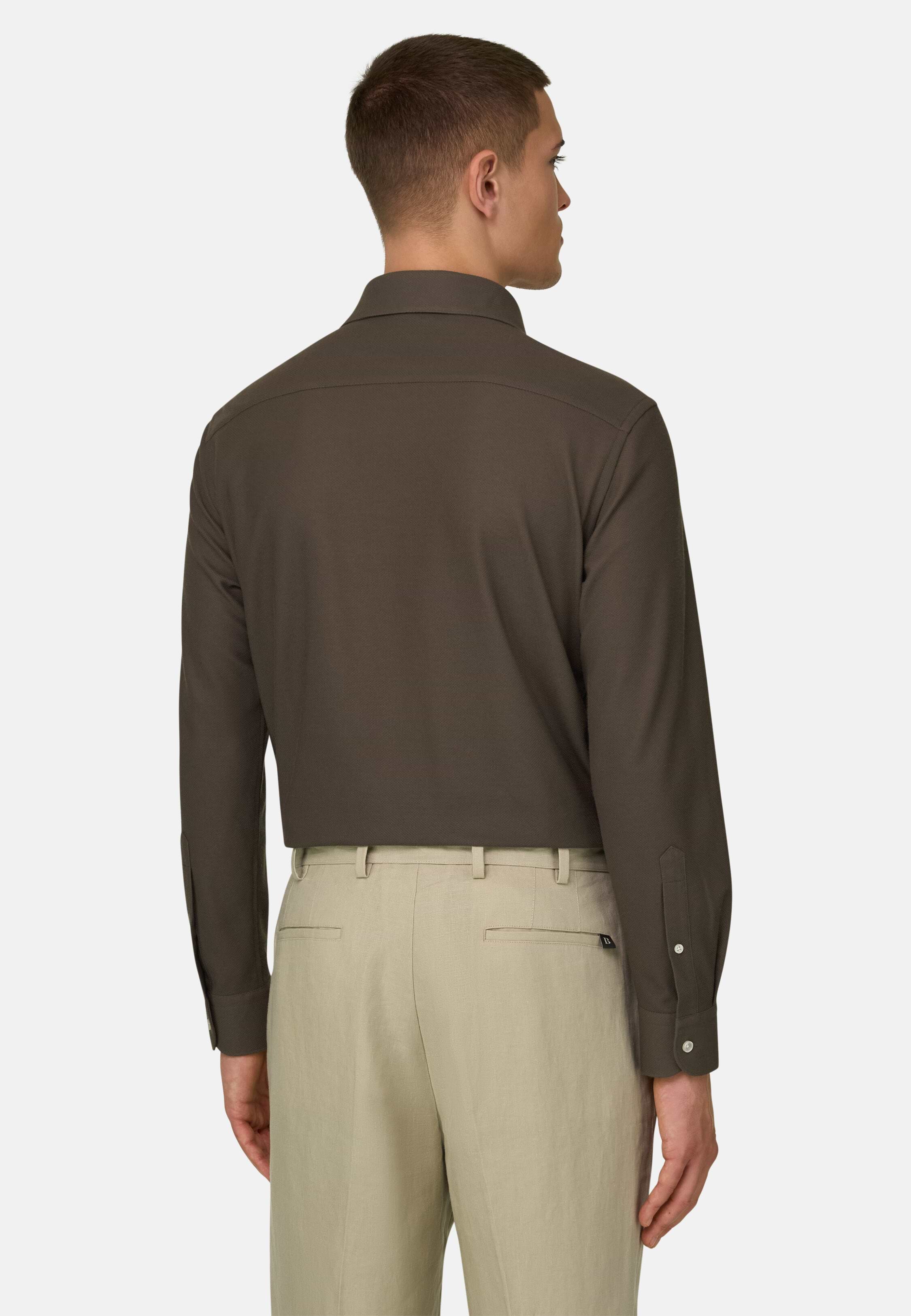 SAKURA, Dark brown | Japanese Jersey Polo Shirt
