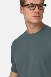 T-Shirt aus elastischer Supima-Baumwolle, Grün, thumb, 4