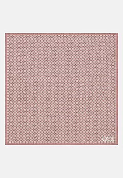 Pochette Motivo Geometrico In Seta