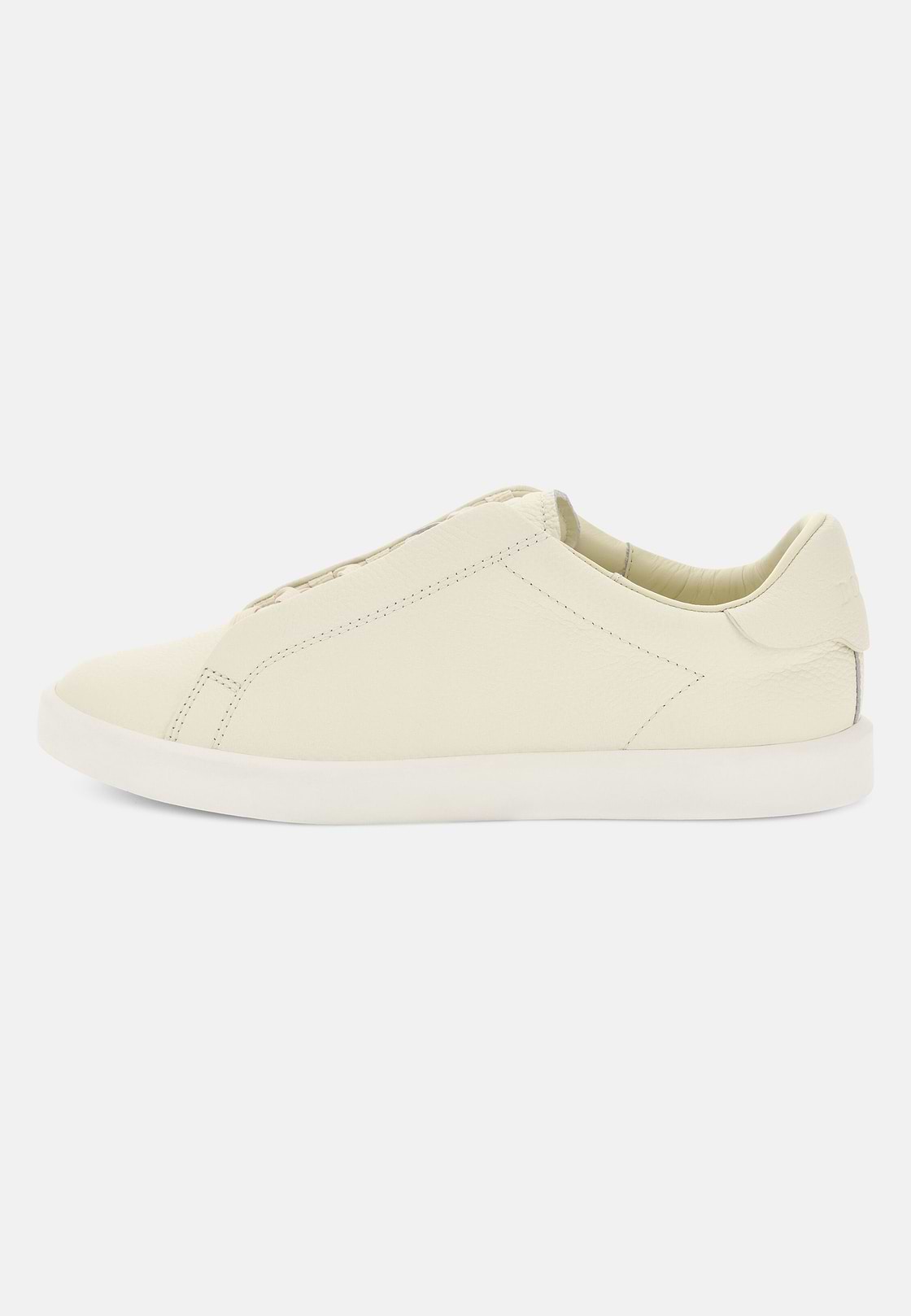 Essence Leather Trainers, White, hi-res, 1