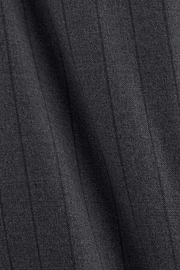 Pinstripe Wool Suit, Grey, thumb, 6