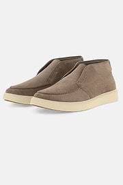 CIRRUS Suede Ankle Boots, Taupe, thumb, 3