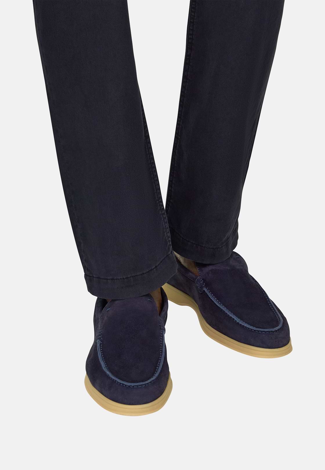 Mocassins Aria En Daim, bleu marine, hi-res, 2