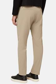 Pantalon En Nylon Extensible Performance B Tech, Beige, hi-res