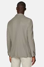 Taupe Textured Wool Jersey Jacket, Taupe, hi-res