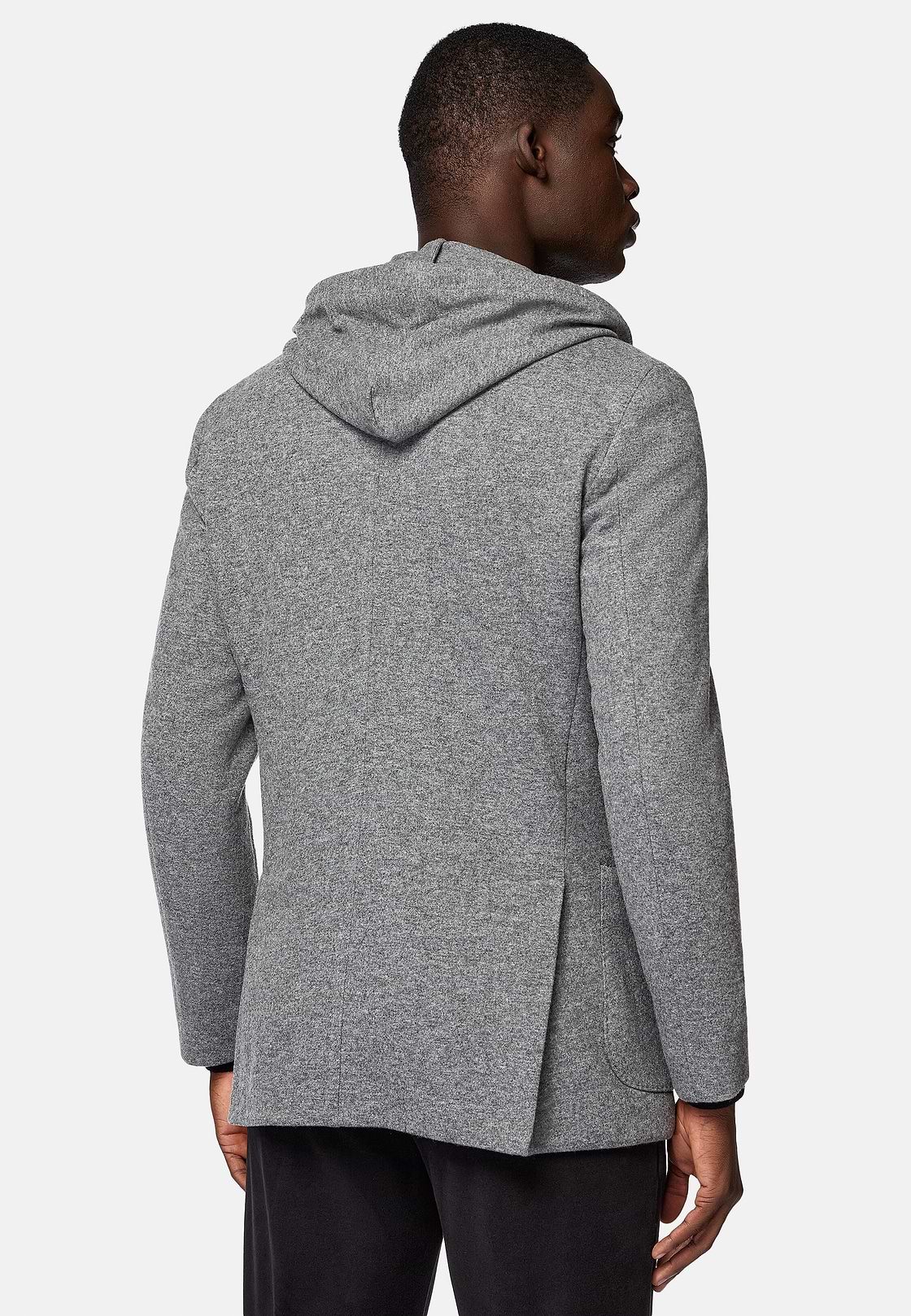Grey cashmere jacket new arrivals