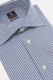 Regular Fit Cotton Poplin Shirt, Blue, thumb, 5