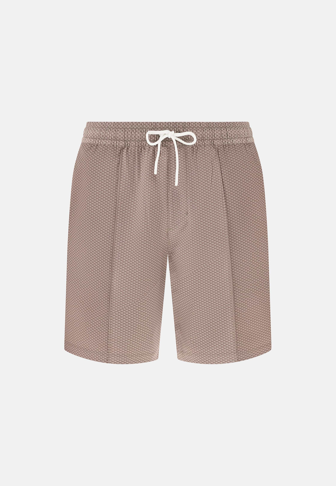 Bedruckte Badehose Aus Technischem Gewebe, Schlamm, hi-res, 4