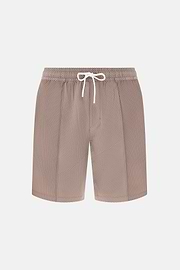 Bedruckte Badehose Aus Technischem Gewebe, Schlamm, thumb, 4