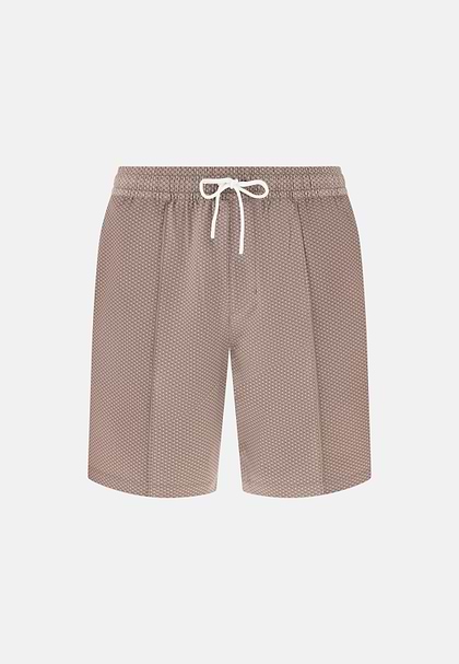 Bedruckte Badehose Aus Technischem Gewebe, Schlamm, hi-res