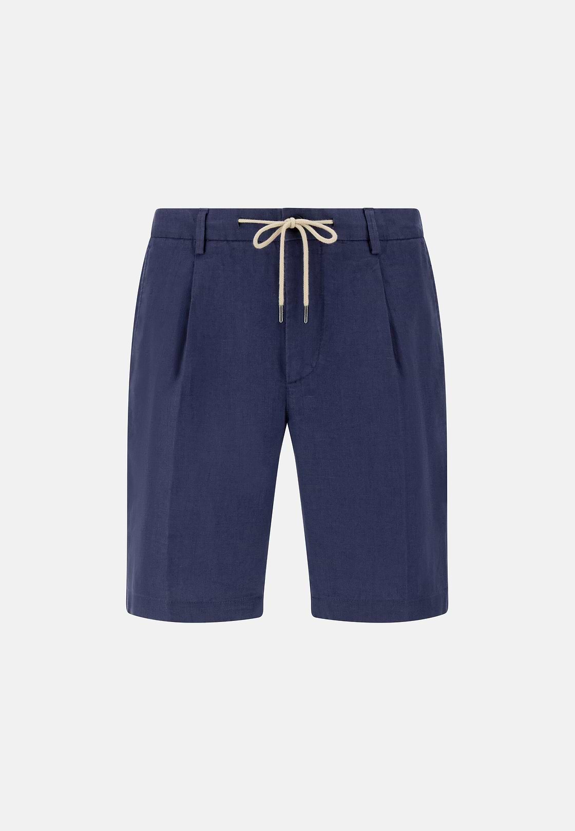 Bermudas in Linen, Blue, hi-res