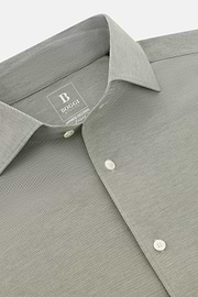 Polohemd Aus Japanischem Jersey Regular Fit, Militärgrün, thumb, 5