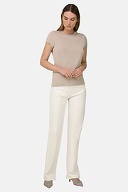 Cotton Denim Jeans, OFFWHITE, thumb, 2