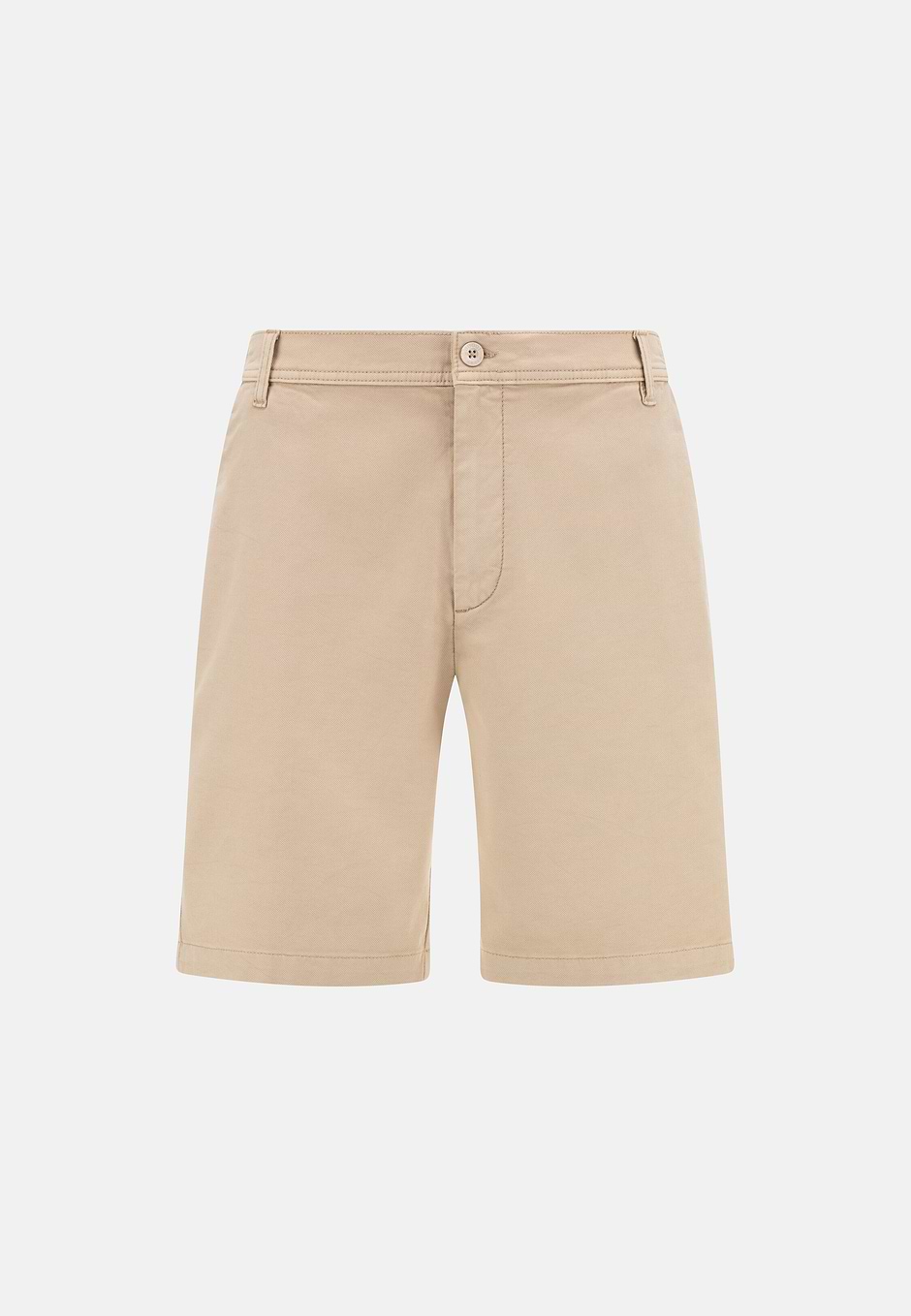 Bermudas in Stretch Cotton, Sand, hi-res