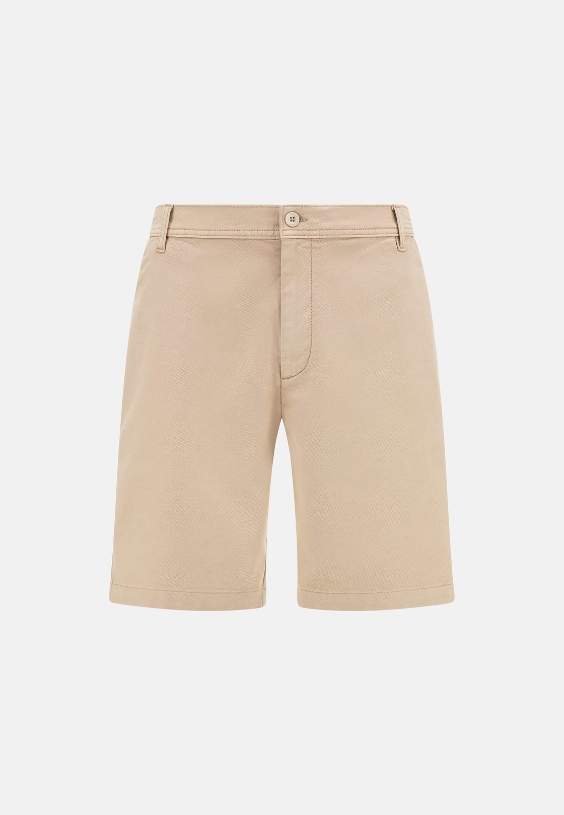 Bermudas in Stretch Cotton, Sand, hi-res
