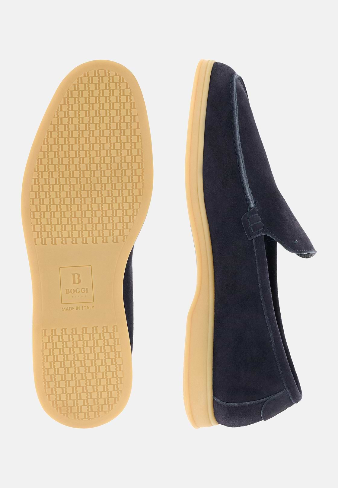 Mocassins Aria En Daim, bleu marine, hi-res, 4
