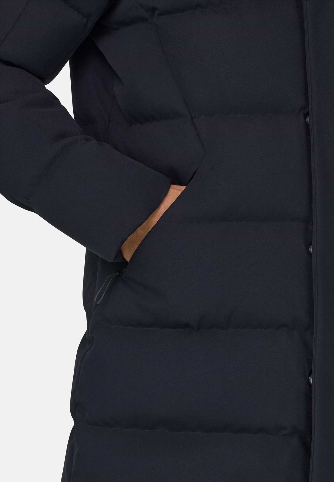 Parka Goose Down B Tech, Navy blue, hi-res, 5