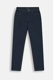 Jeans in Dark Blue Denim, Dark Blue, thumb, 6