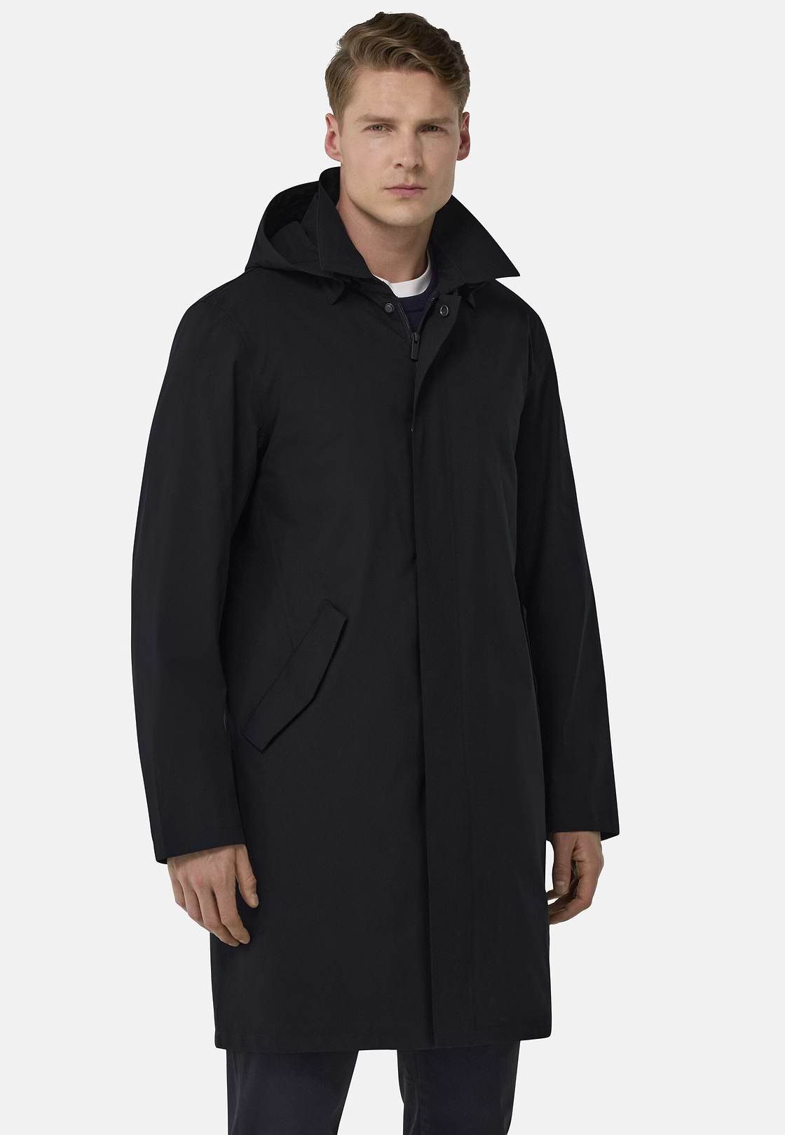Technical Raincoat, Navy blue, hi-res