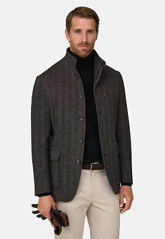 Caban Resca in Lana e Cotone