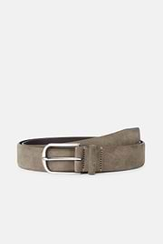 Suède lederen riem, Taupe, hi-res