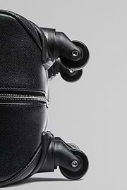 Caviar Leather Trolley Suitcase, , thumb, 6
