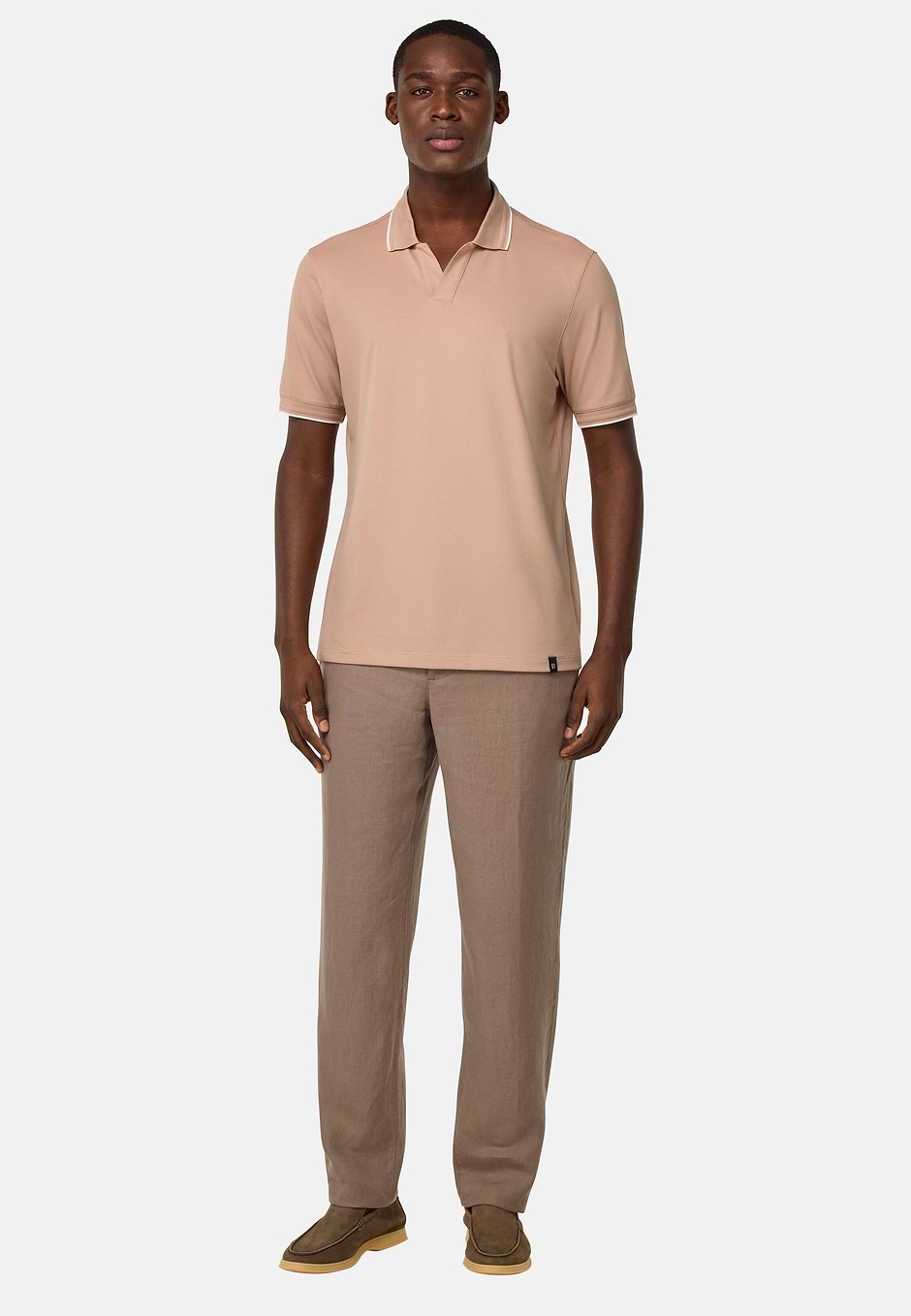 S.Cafè® High-Performance Piqué Polo Shirt, Rot, hi-res
