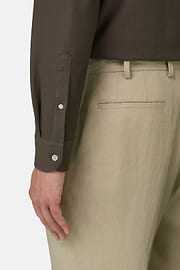 Camisa Polo de Malha Japonesa, Brown, thumb, 4
