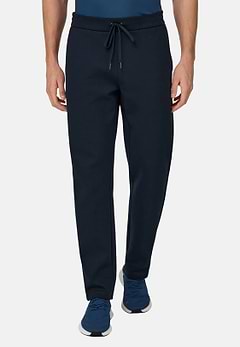 Pantaloni In Light Scuba Misto Cotone