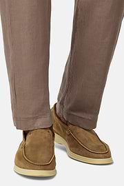 Mocassins Aria En Daim, Taupe, hi-res