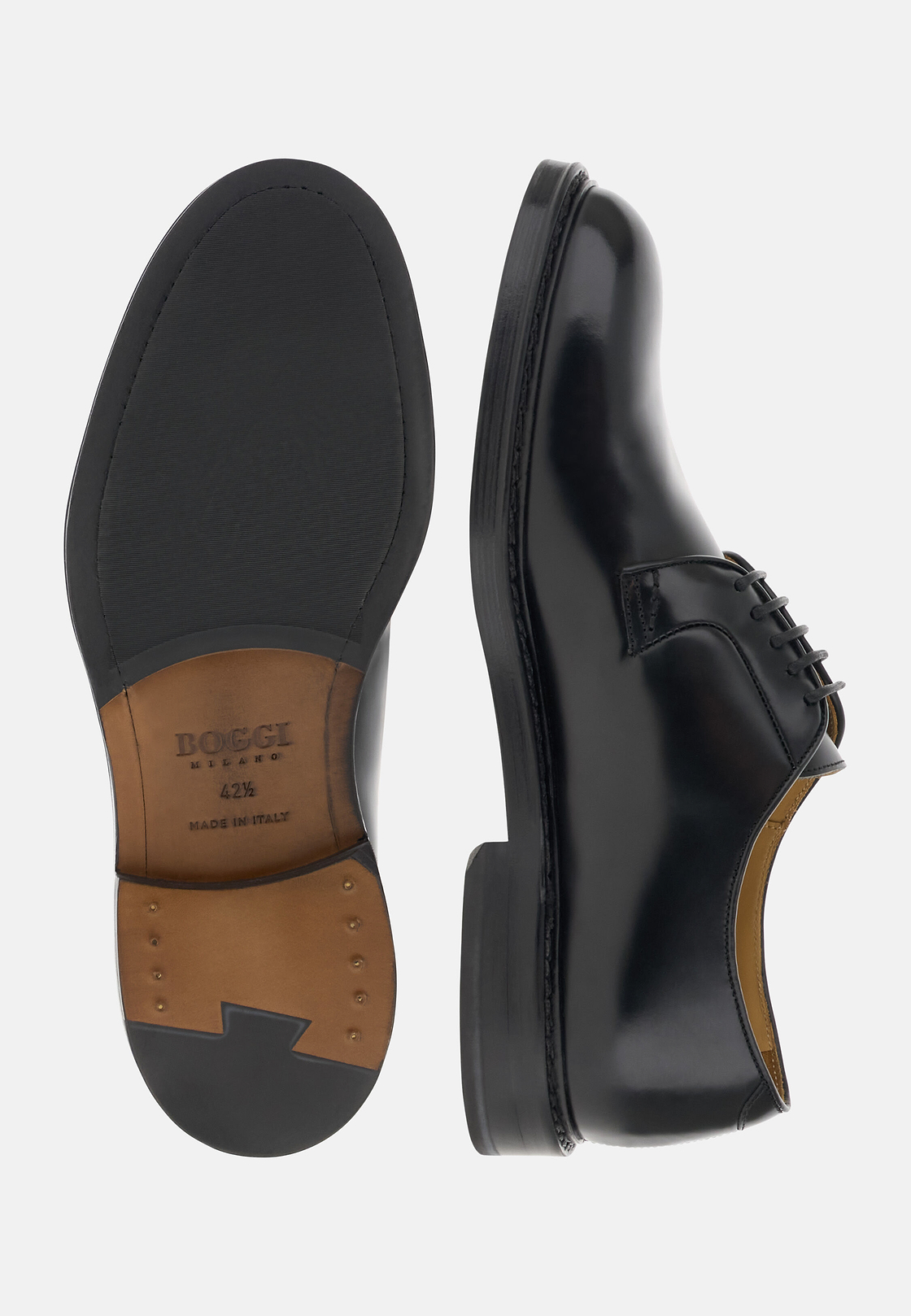 Sapatos Oxford de couro, Black, hi-res, 4
