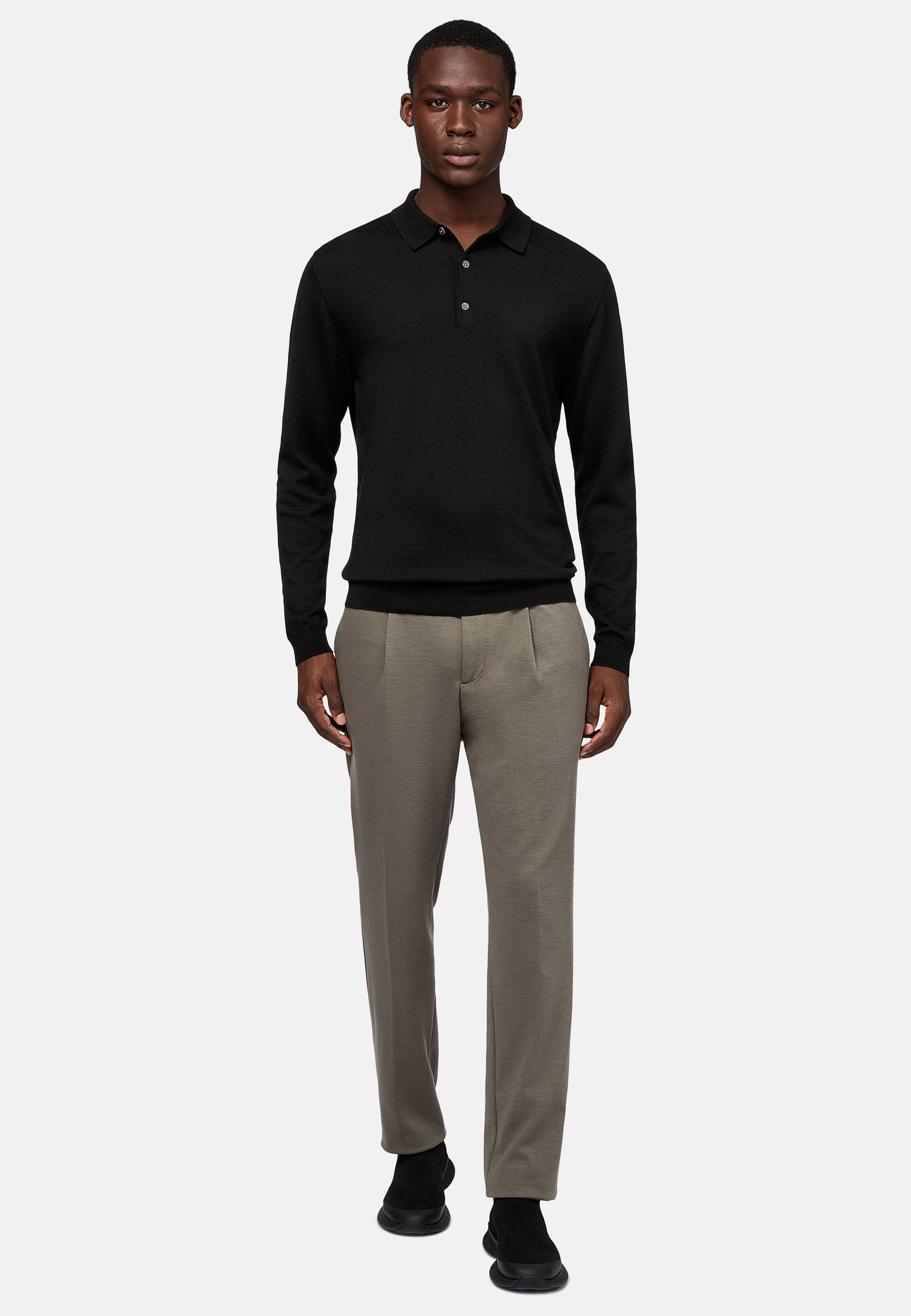 Men's B Tech Wool Trousers | Boggi Milano Men's B Tech Wool Trousers | Boggi Milano