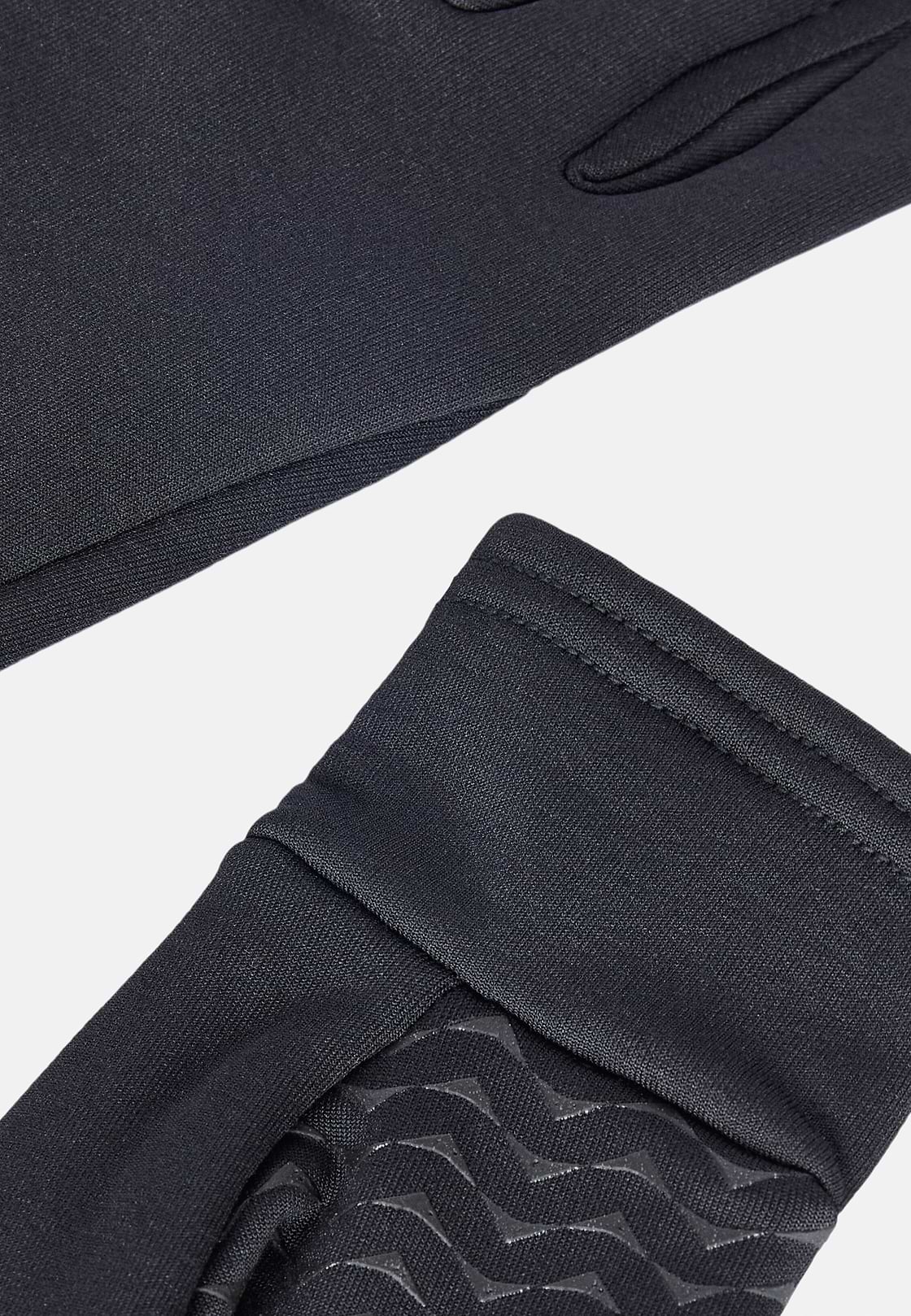 Gants En Tissu Technique, Noir, hi-res