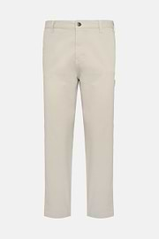 Hose Aus Baumwoll-Stretch, Creme, hi-res