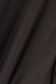 Shacket Herringbone Viscose Blend, Brown, thumb, 5