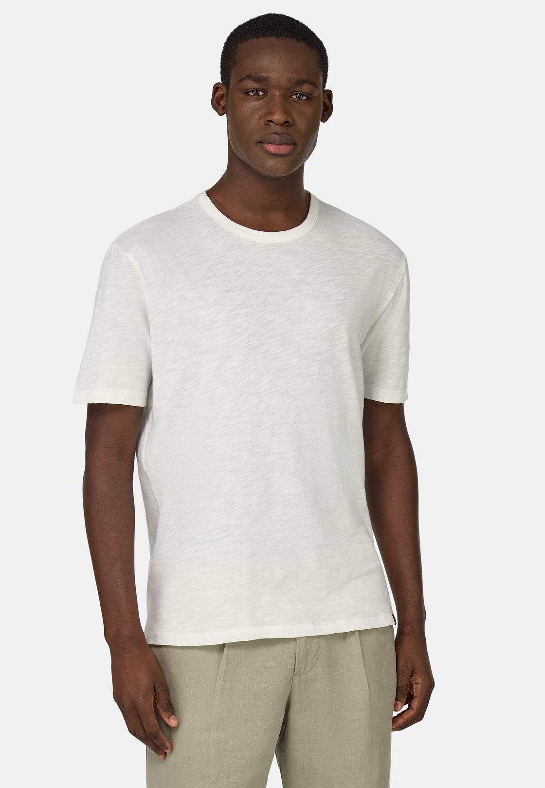 Cotton Jersey T-Shirts, White, hi-res