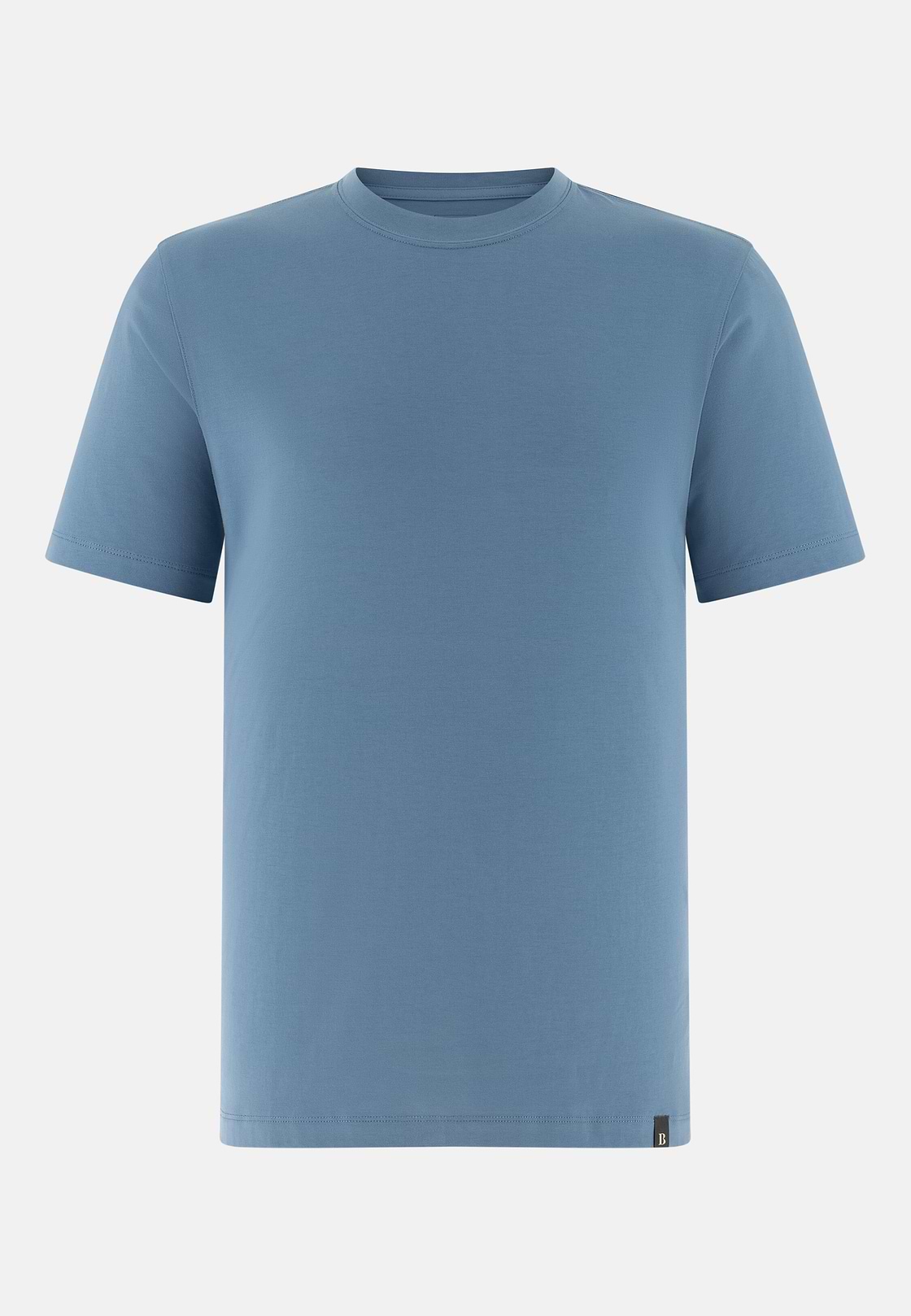 Camiseta De Algodón Supima Elástico, Azul claro, hi-res, 5