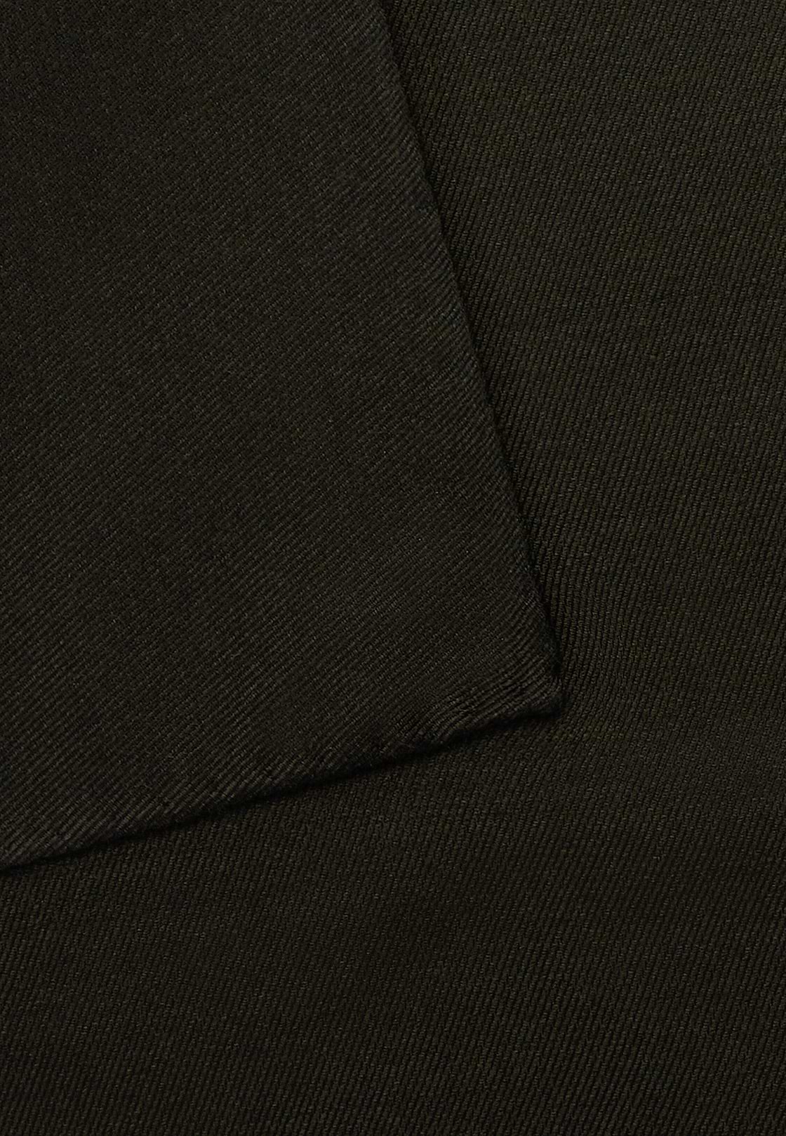 Wool Pocket Square, Green, hi-res