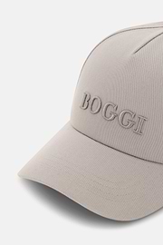 Cappello Con Visiera E Ricamo In Cotone, Sabbia, thumb, 2